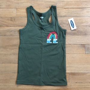 Razor back Little girl tank top